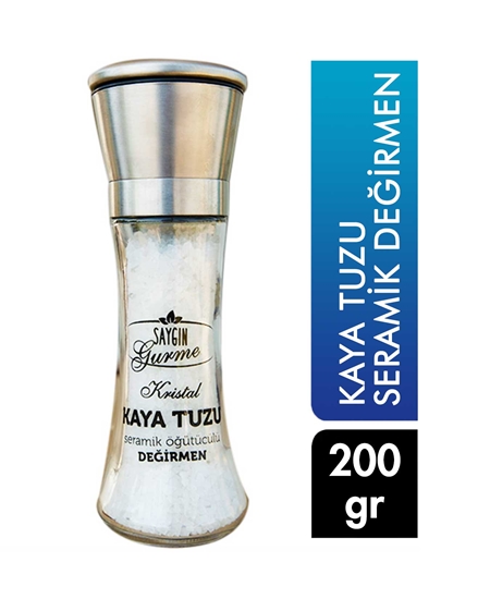 Picture of Saygın Rock Salt 200 g + Ceramic Grinder 