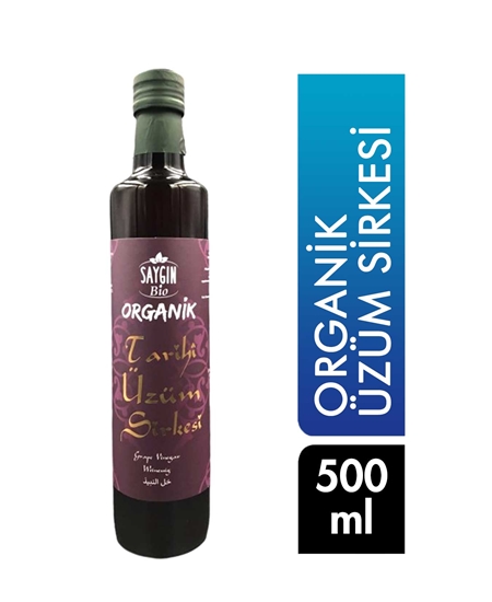 Picture of Saygin Organic Grape Vinegar 500 ml