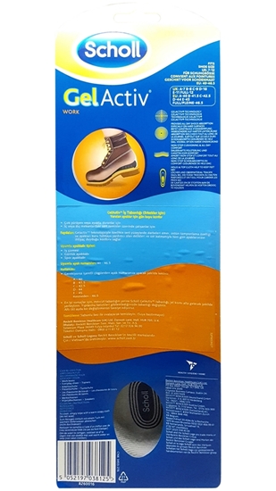 Picture of SCHOLL GEL ACTIV INSOLE WORK (MEN)