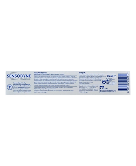 sensodyne, sensodyne diş macunu, sensodyne beyazlatıcı diş macunu, diş macunu, beyazlatıcı diş macunu