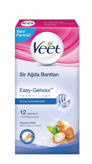 veet, ağda, sir ağda, ağda bandı, veet ağda bandı, veet hassas ciltler için ağda bandı