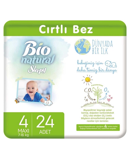 Picture of SLEEPY BİO NAT. JUMBO NO:4 (7-16) KG 24lü *6 Maxi