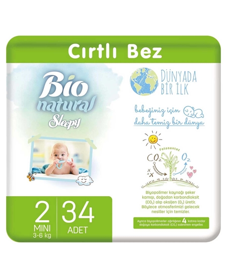 Picture of SLEEPY BİO NAT. JUMBO NO:2 (3-6) KG 34lü *6 Mini