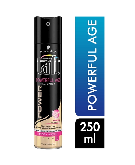 Picture of  Taft Hair Spray 250 ml Powerful Age