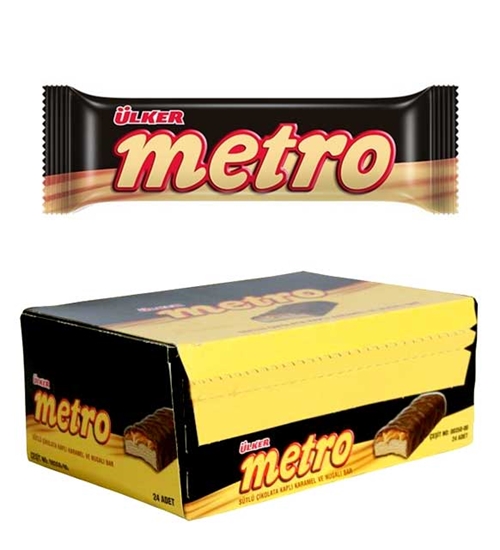 Picture of ÜLKER METRO KAPLAMALI BAR 36gr (24lü pk)*6