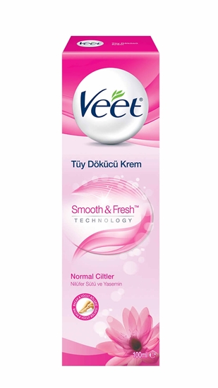 Picture of Veet Tüy Dökücü Krem 100 ml Smooth Fresh Normal Ciltler İçin