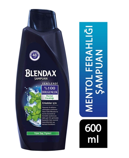 Picture of XBlendax Mentol Ferahlığı Şampuan 600 ml