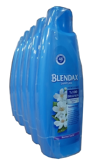 Blendax, blendaks, şampuan, yasemin özlü, yasemin çiçeği özlü, yasemin, özlü, 600ML, 600 ML, canlı saçlar, temizleyici, saç şampuanı