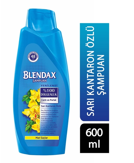 Picture of XBlendax Sarı Kantaron Özlü Şampuan 600 ml