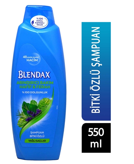 Picture of P-Blendax Yağlı Saçlar İçin Bitki Özlü Şampuan 550 ml