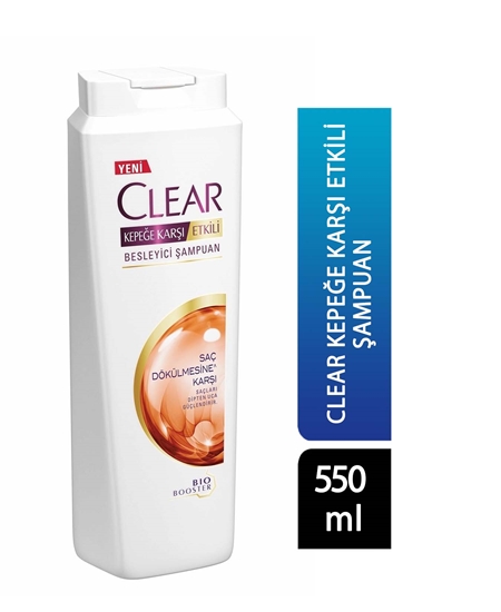 Picture of XClear Kepeğe Karşı Etkili, Saç Dökülmesine Karşı Besleyici Şampuan 550 ml