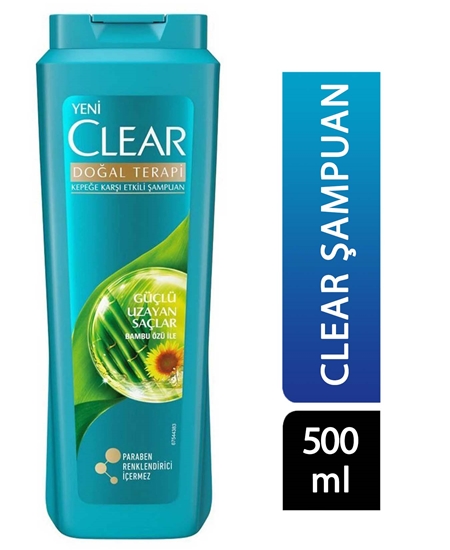 Picture of P-Clear Şampuanı 500 ml Güçlü Uzayan Saçlar