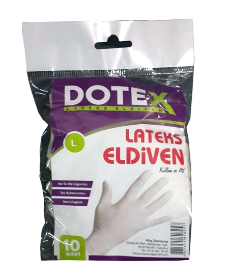 dotex, doteks, eldiven, beyaz eldiven, lastik eldiven, laboratuvar eldiveni, muayene eldiveni, ameliyat eldiveni, lateks eldiven, beybi büyük boy lateks eldiven satın al, beybi büyük boy lateks eldiven fiyat