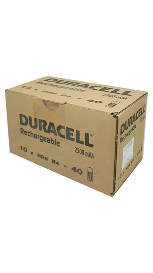 Picture of P-Duracell AA Recharge Turbo 4'lü 2500 mAH Şarj Edilebilir Kalem Pil