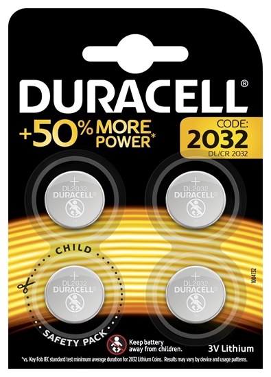 Picture of P-Duracell Lithium CR2032 3 Volt Düğme Pil