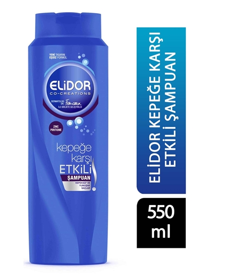 Picture of P-Elidor Kepeğe Karşı Etkili Şampuan 550 ml