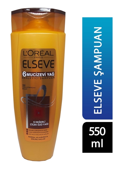 Picture of P-Elseve 6 Mucizevi Yağ Besleyici Şampuan 550 ml