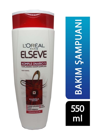 Picture of P-Elseve Komple Onarıcı 5 2si1 Arada Yapılandırıcı Bakım Şampuanı 550 ml