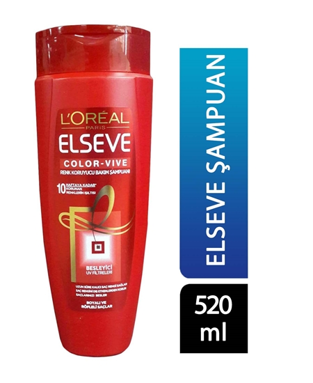 Picture of Elseve Şampuan 520 ml Renk Koruyucu Bakım  Color-Vive