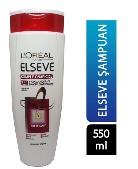 Picture of P- Elseve Şampuan 550 ml Komple Onarıcı 5 Yapılandırıcı