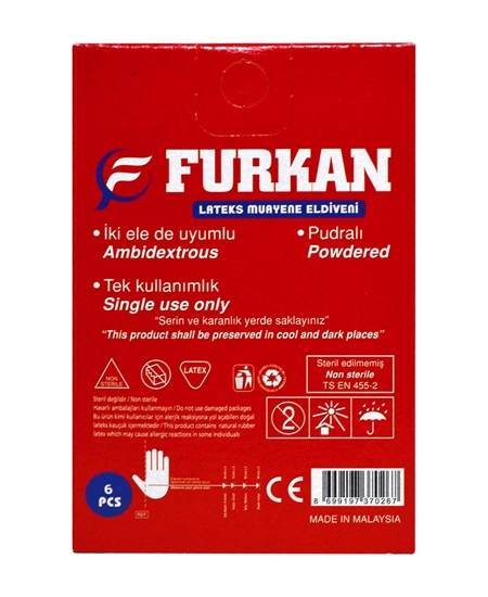 furkan, lateks eldiven, muayene eldiveni, hijyenik eldiven, antibakteriyel eldiven, lastik eldiven, pudralı eldiven, tek kullanımlık eldiven, cerrahi eldiven, beyaz lastik eldiven, beyaz lateks eldiven, eldiven fiyatları, corona eldiven, korona eldiven, virüs eldiven