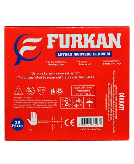 furkan, lateks eldiven, muayene eldiveni, hijyenik eldiven, antibakteriyel eldiven, lastik eldiven, pudralı eldiven, tek kullanımlık eldiven, cerrahi eldiven, beyaz lastik eldiven, beyaz lateks eldiven, eldiven fiyatları, corona eldiven, korona eldiven, virüs eldiven