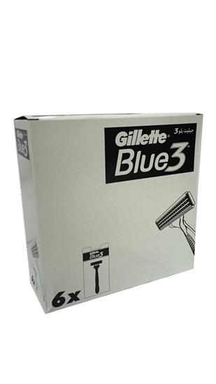 Picture of XGillette Blue3 1up Shaving Razor