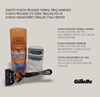 Picture of XGillette Fusion Proglide Flexball 1up Shaving Razor + 2's Refill & Fusion Moisturizer Shaving Gel 75 ml Gift