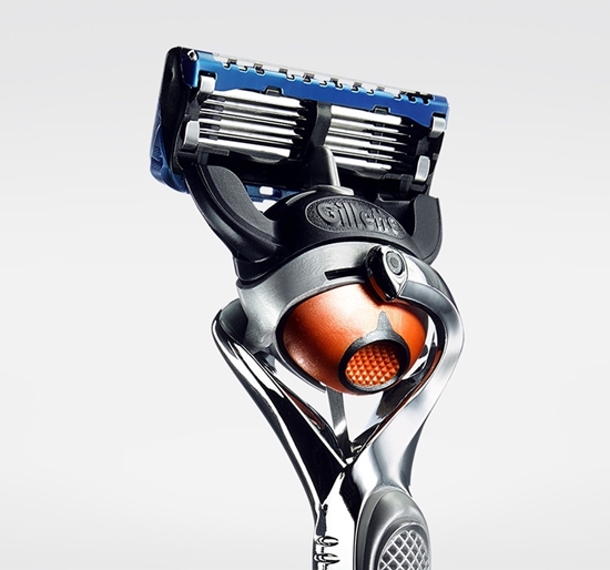 Picture of XGillette Fusion Proglide Flexball 2up Silvertouch Chrome Edition Shaving Razor