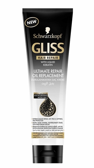 gliss, gliss saç kremi, saç kremi, kuru saçlar için saç kremi, zayıf saçlar için saç kremi, durulanmayan saç kremi, gliss ultimate repair, gılis, glis