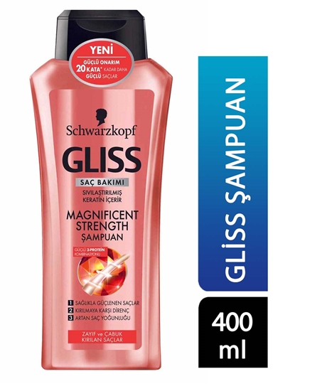 Picture of  Gliss Shampoo 400 ml Magnificent Strenght