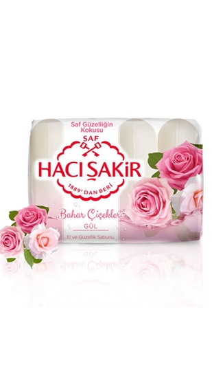 Picture of P-Hacı Şakir Bahar Çiçekleri Gül Sabun 70 gr