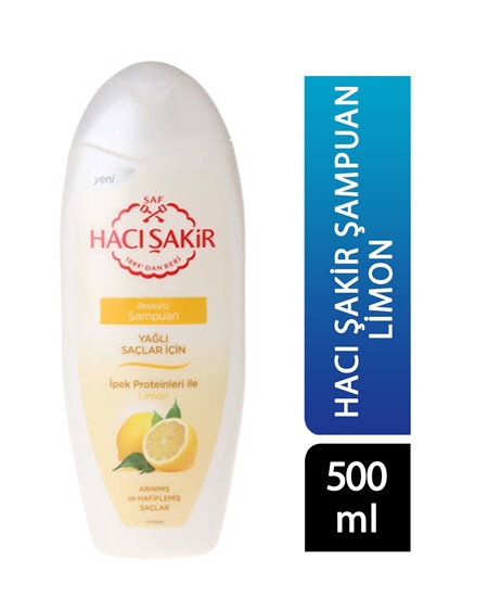 Picture of Hacı Şakir Şampuan 500 ml Limon