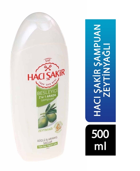 Picture of Hacı Şakir Şampuan 500 ml Zeytinyağı