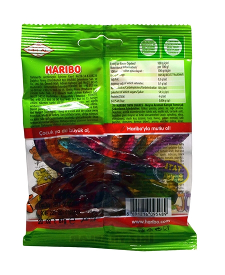 haribo, şeker, şekerleme, ayıcık şeker, haribo ayıcık, ayıcıklı şeker, haribo şekerleri, şeker fiyatları, şekerleme fiyatları, meyveli şeker, aromalı şeker, çiğnenen şeker, lastik şeker, meyve sulu şeker, haribo twinsnakes, haribo yılan, haribo tatlı ekşi, 67 gram haribo