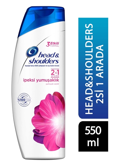 Picture of P-Head&Shoulders 2in1 Silky Soft Shampoo & Hair Cream 550 ml