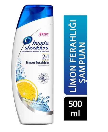 Picture of P-Head&Shoulders 2in1 Lemon Freshness Shampoo & Hair Cream 500 ml