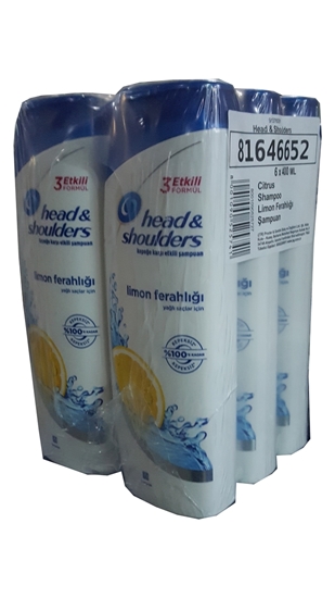 Head&Shoulders, Head&Shoulders, Head & Shoulders, Heden Şoldırs, şampuan, saç bakım, temizleyici, arındırıcı, limon ferahlığı, menthol freshness, 400ML, 400 ML