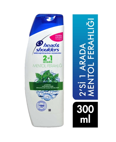 Picture of  Head & Shoulders Shampoo 300 ml 2 in 1 Menthol Freshness