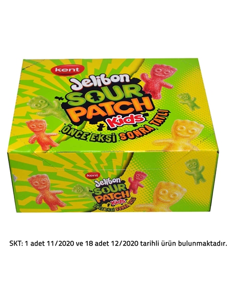 Picture of Jelibon Yumuşak Şekerleme 40 gr X 16'lı Paket Sour Patch Karışık Meyve Aromalı [OUTLET]