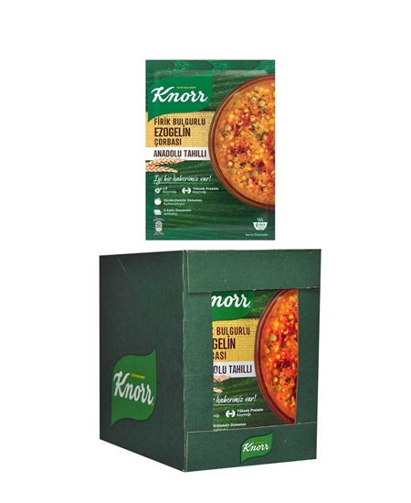 Picture of P-Knorr Firik Bulgurlu Ezogelin Çorbası 98 gr x 12'li Paket [OUTLET] SKT SORUNLU