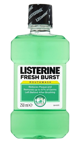 Picture of P-Listerine Fresh Burst Ağız Bakım Suyu 250 ml