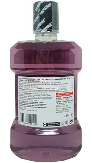 Picture of P-Listerine Total Care Ağız Bakım Suyu 1 lt