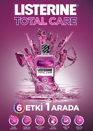 Picture of P-Listerine Total Care Ağız Bakım Suyu 500 ml