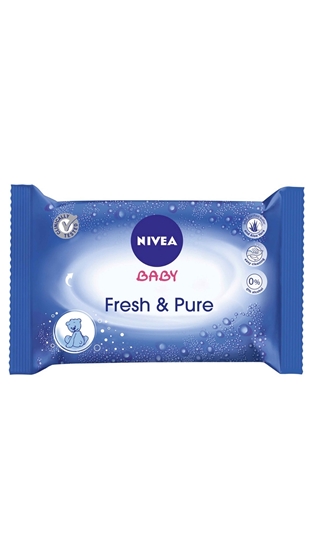 Picture of P-Nivea Baby Fresh Pure Wet Cleaning Wipe 63's