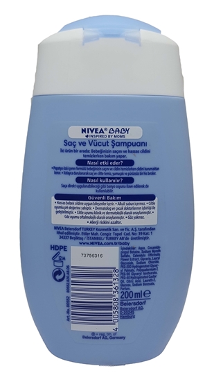 Picture of P-Nivea Baby Hair & Body Shampooı 200 ml