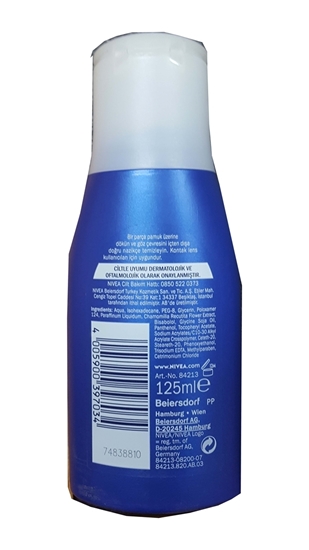 Picture of P-Nivea Creme Care Waterproof Eye Make-Up Cleaner 125 ml