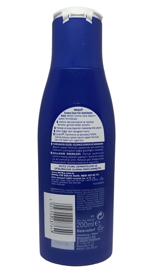 Picture of P-Nivea Creme Care Face & Make-Up Cleaning Milk 200 ml