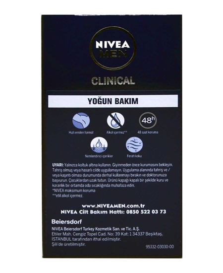 nivea, nivea men, nivea stick, sitik, koltuk altı sitik, stick, ter kokusu önleyici, koltuk altı stiği, koltuk altı stick, koltuk altı roll on, nivea intense control clinic