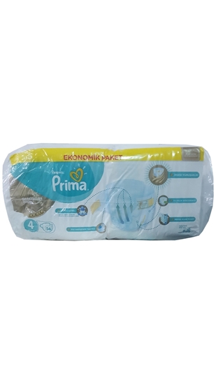 Picture of XPrima Premium Care Maxi 8-14 Kg No:4 56'lı Paket Bebek Bezi